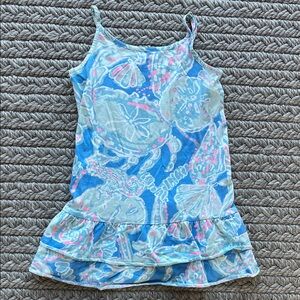 Lilly Pulitzer Blue and Pink Jellyfish dress, size Small (4/5)